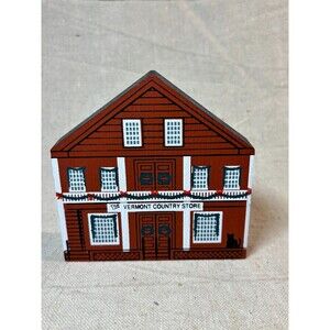 Cat's Meow Village Vermont Country Store New England Christmas Series 1989